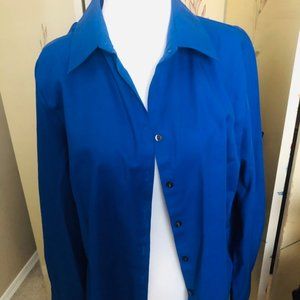 Royal Blue Blouse